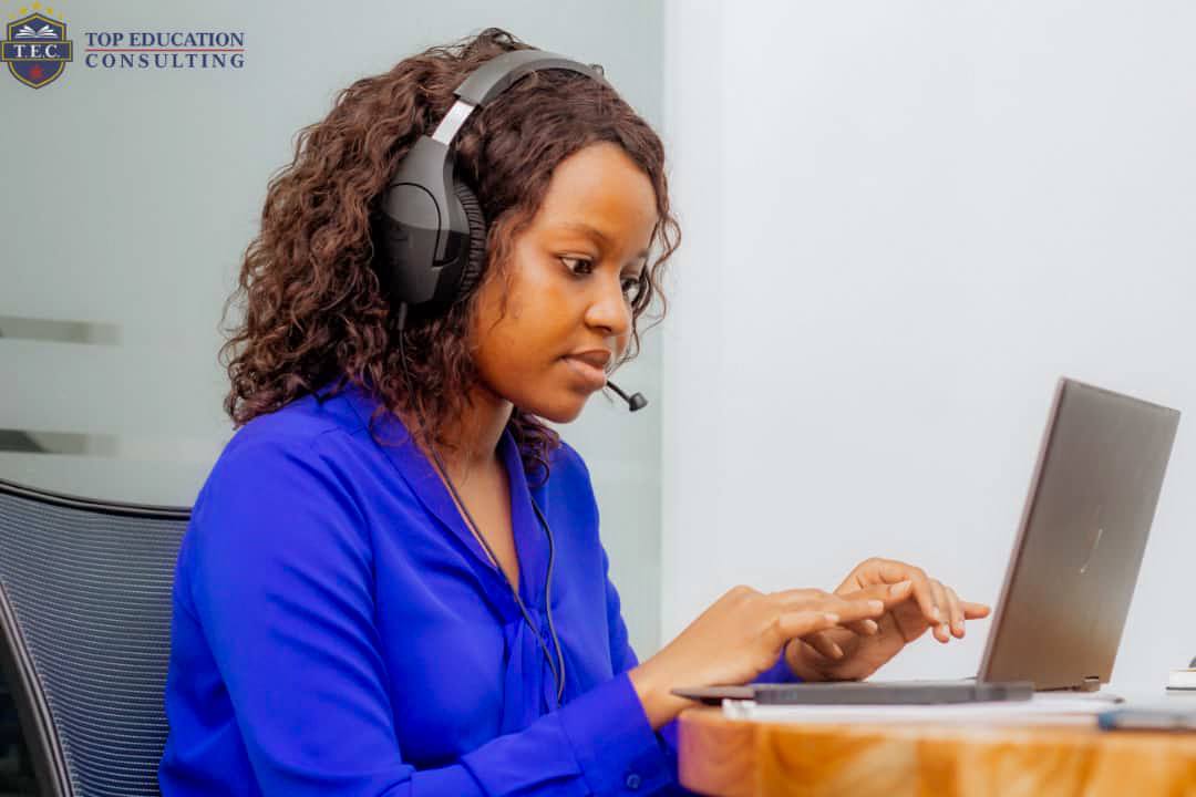 Philipina Chezue working remotely