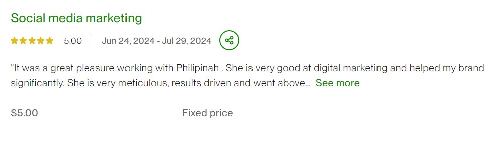 Upwork review